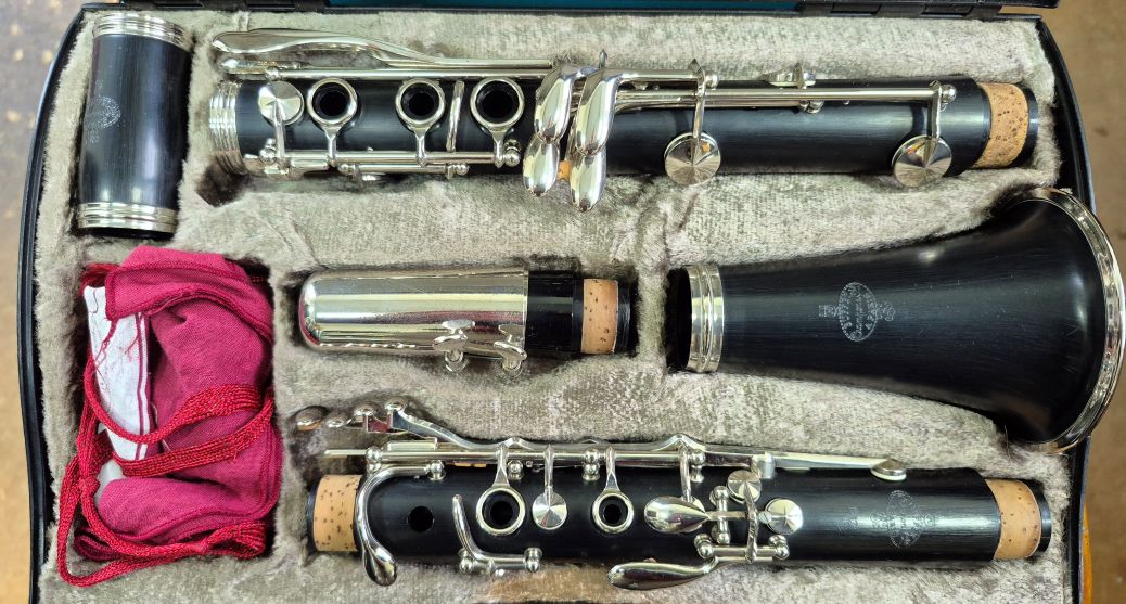 A Picture of a Buffet B12 clarinet